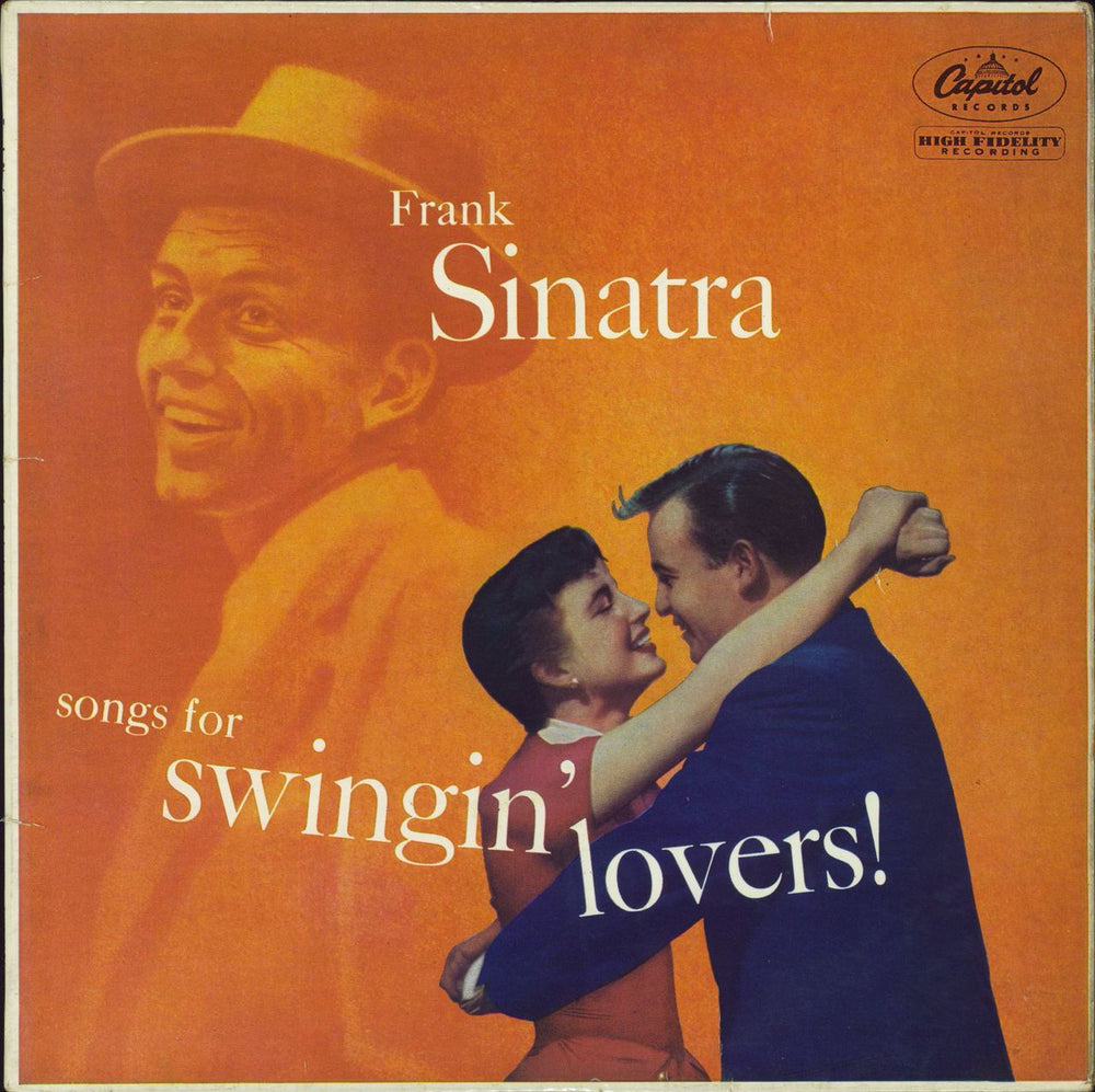 Frank Sinatra Songs For Swingin' Lovers - 2nd UK vinyl LP album (LP record) LCT6106