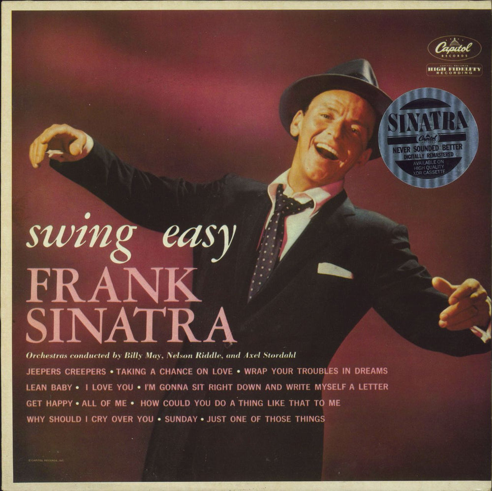 Frank Sinatra Swing Easy UK vinyl LP album (LP record) ED2600811