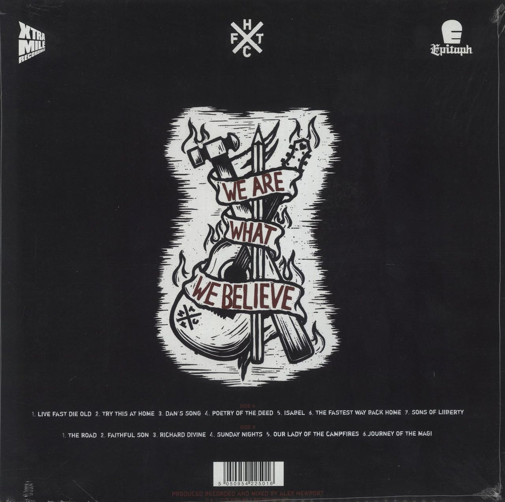 Frank Turner Poetry Of The Deed UK vinyl LP album (LP record) 5050954225016