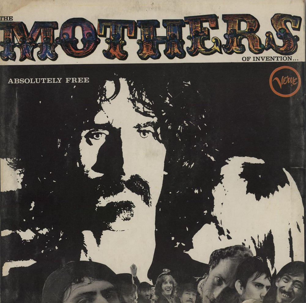 Frank Zappa Absolutely Free - VG+/EX UK vinyl LP album (LP record) 2317035