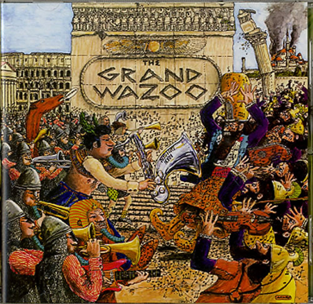 Frank Zappa The Grand Wazoo UK CD album (CDLP) 0238492