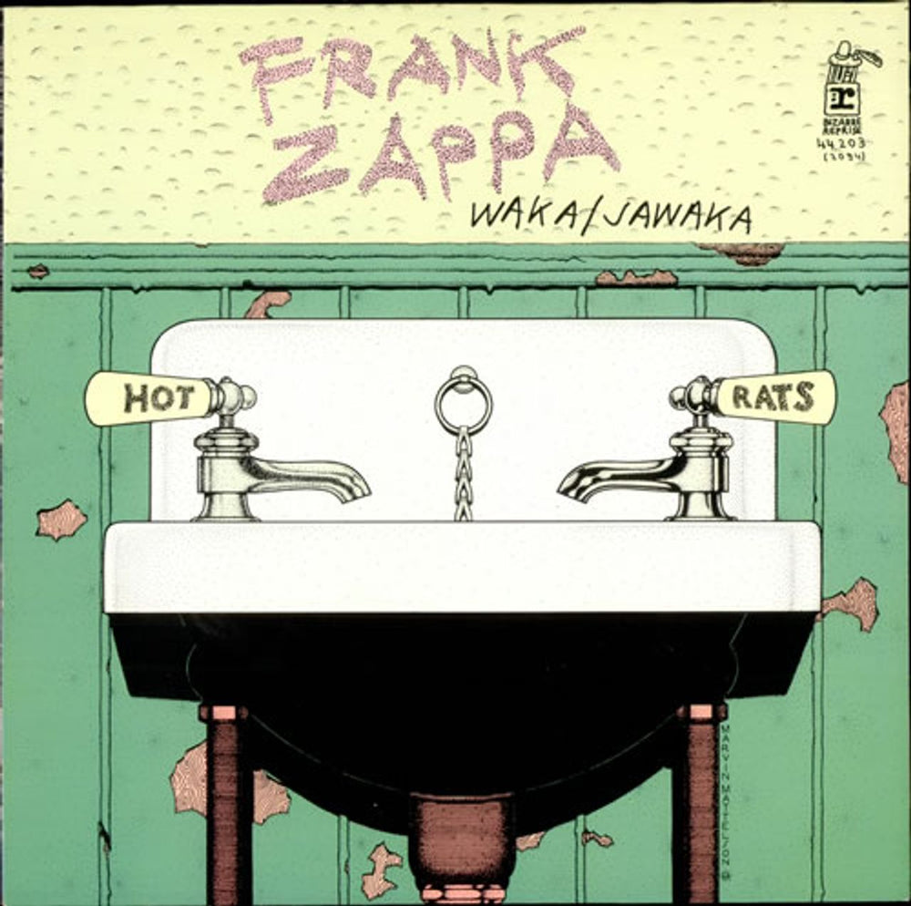 Frank Zappa Waka/Jawaka - Hot Rats German vinyl LP album (LP record) REP44203