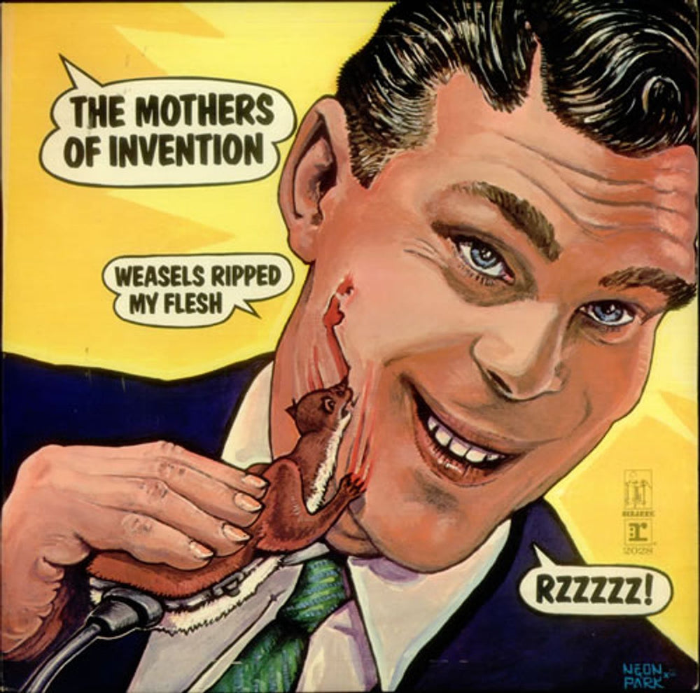 Frank Zappa Weasels Ripped My Flesh French vinyl LP album (LP record) MS2028