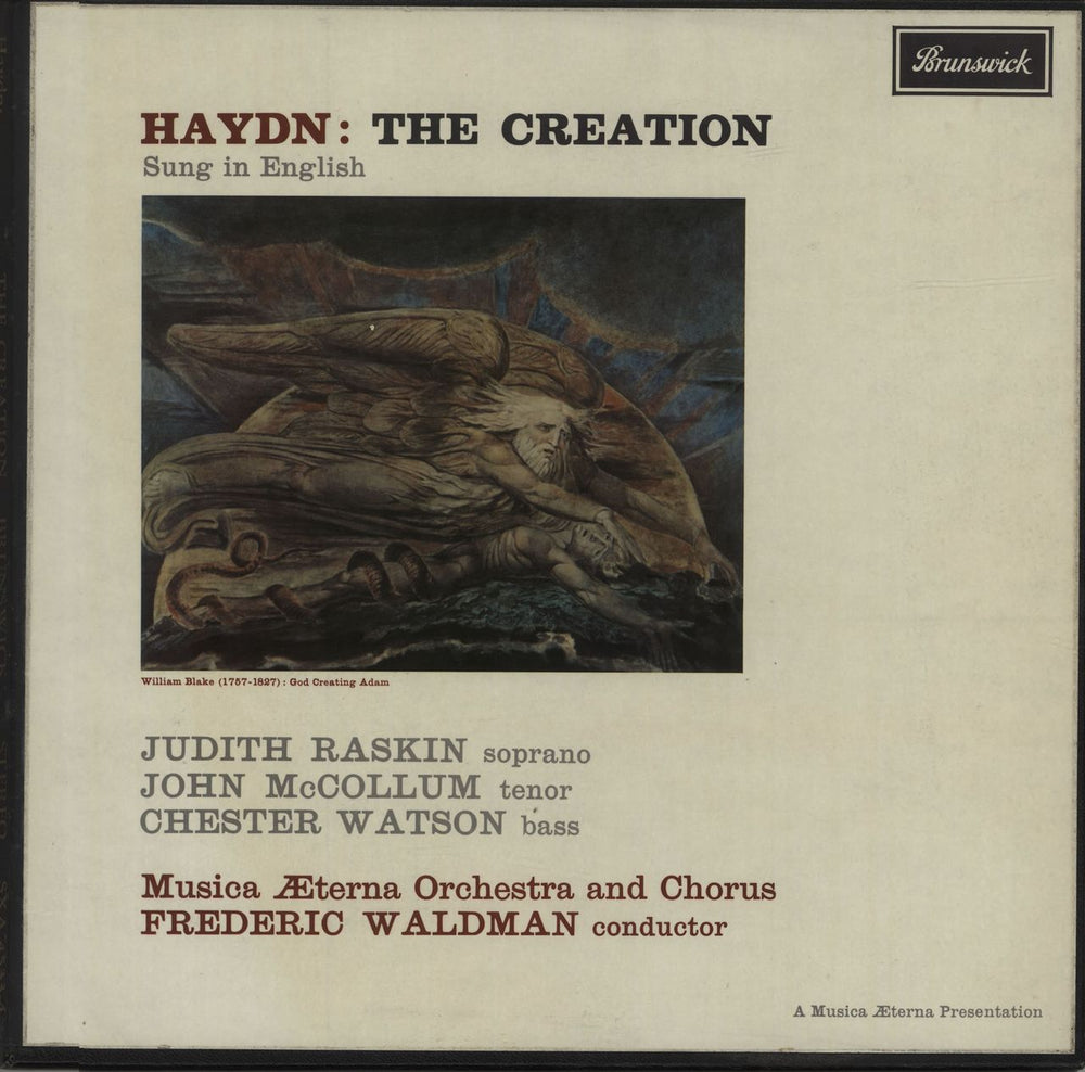 Franz Joseph Haydn The Creation UK Vinyl Box Set SXA4533-4