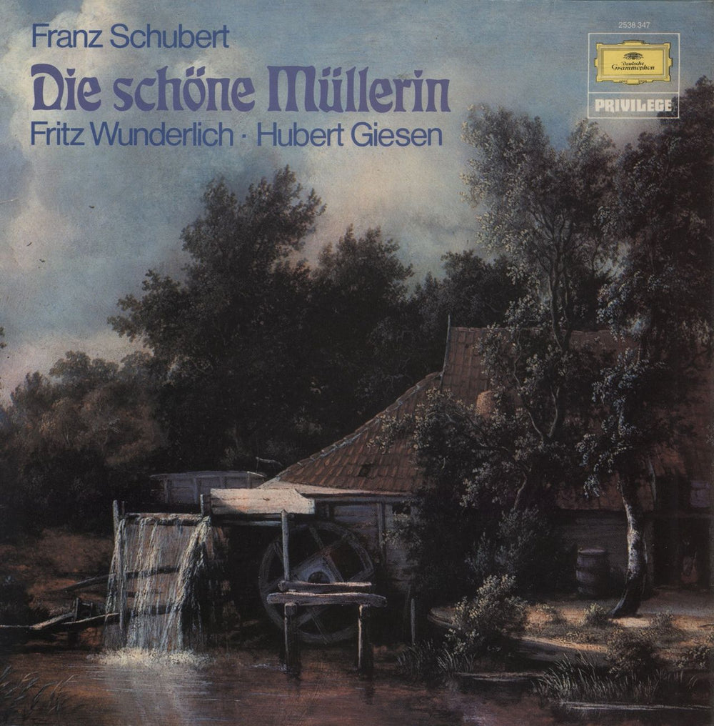 Franz Schubert Schubert: Die Schöne Müllerin UK vinyl LP album (LP record) 2538347