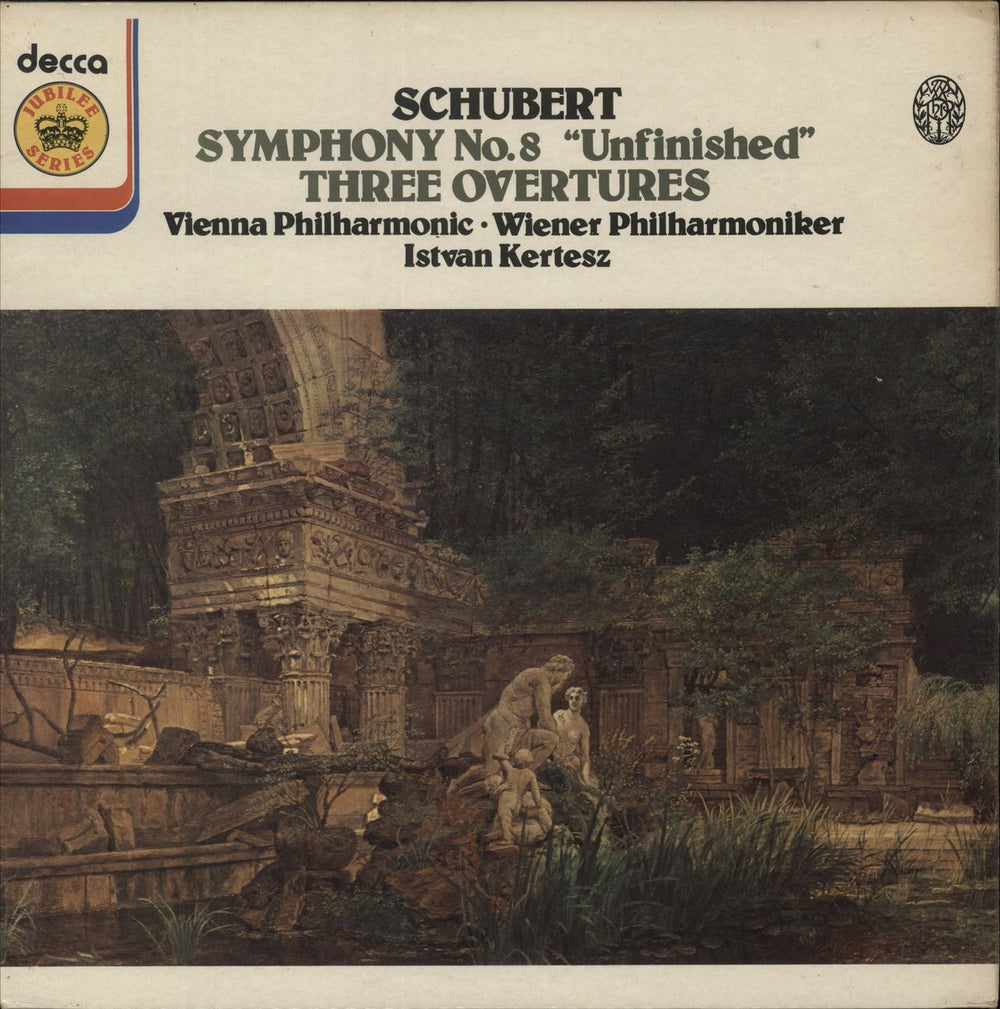 Franz Schubert Schubert: Symphony No. 8 “Unfinished” / Three Overtures UK vinyl LP album (LP record) JB76