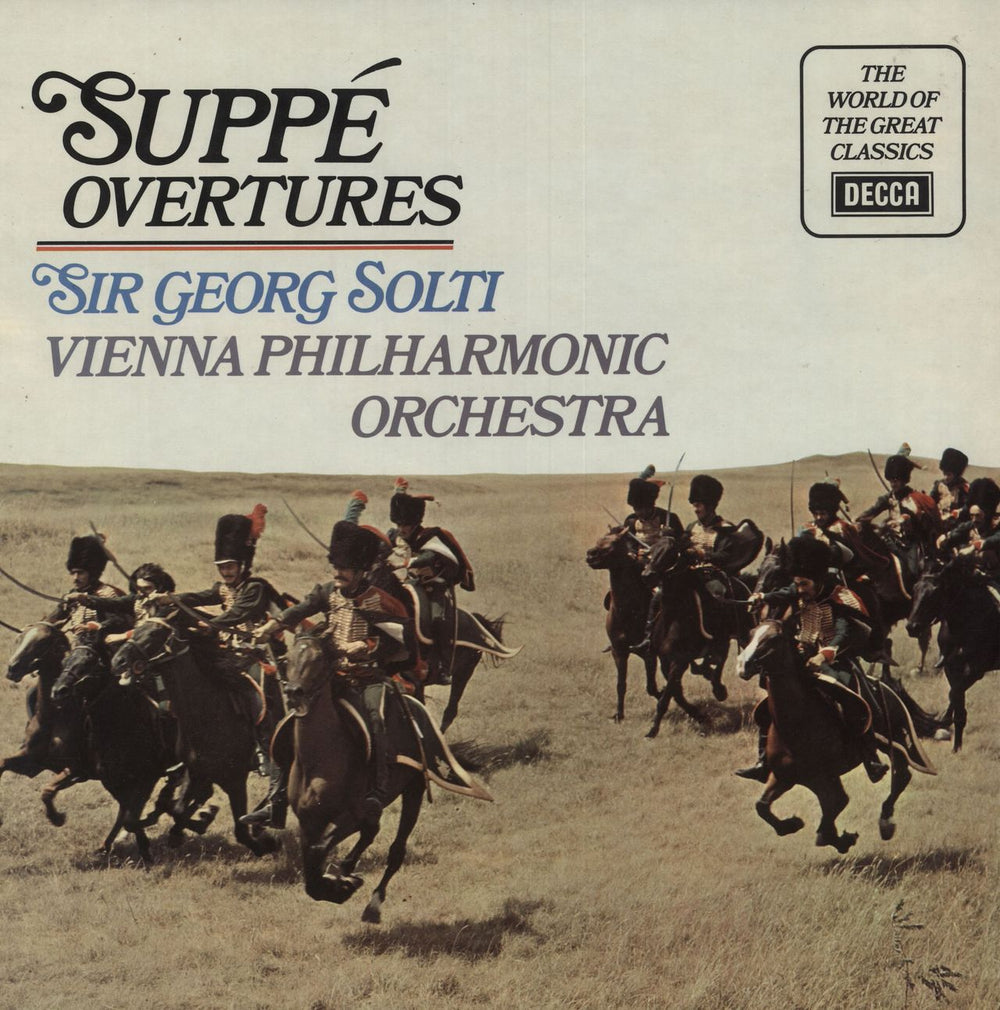 Franz Von Suppé Suppé Overtures UK vinyl LP album (LP record) SPA374