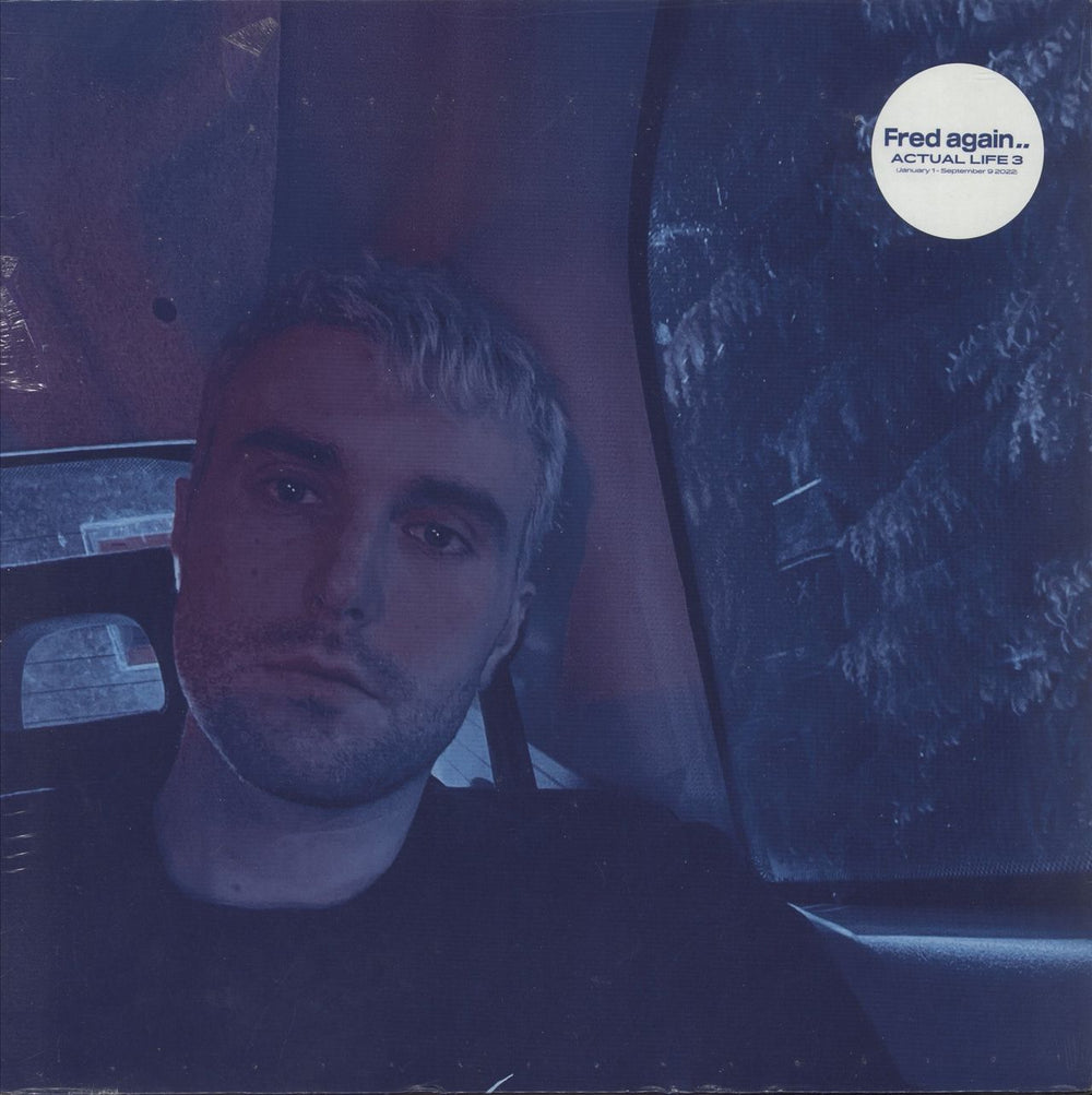 Fred Again Actual Life 3 [January 1 - September 9 2022] - Clear Vinyl - Sealed UK vinyl LP album (LP record) 5054197439995