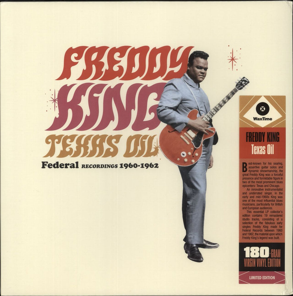 Freddie King Texas Oil: Federal Recordings 1960-1962 - 180 Gram Vinyl - Sealed UK vinyl LP album (LP record) 772309