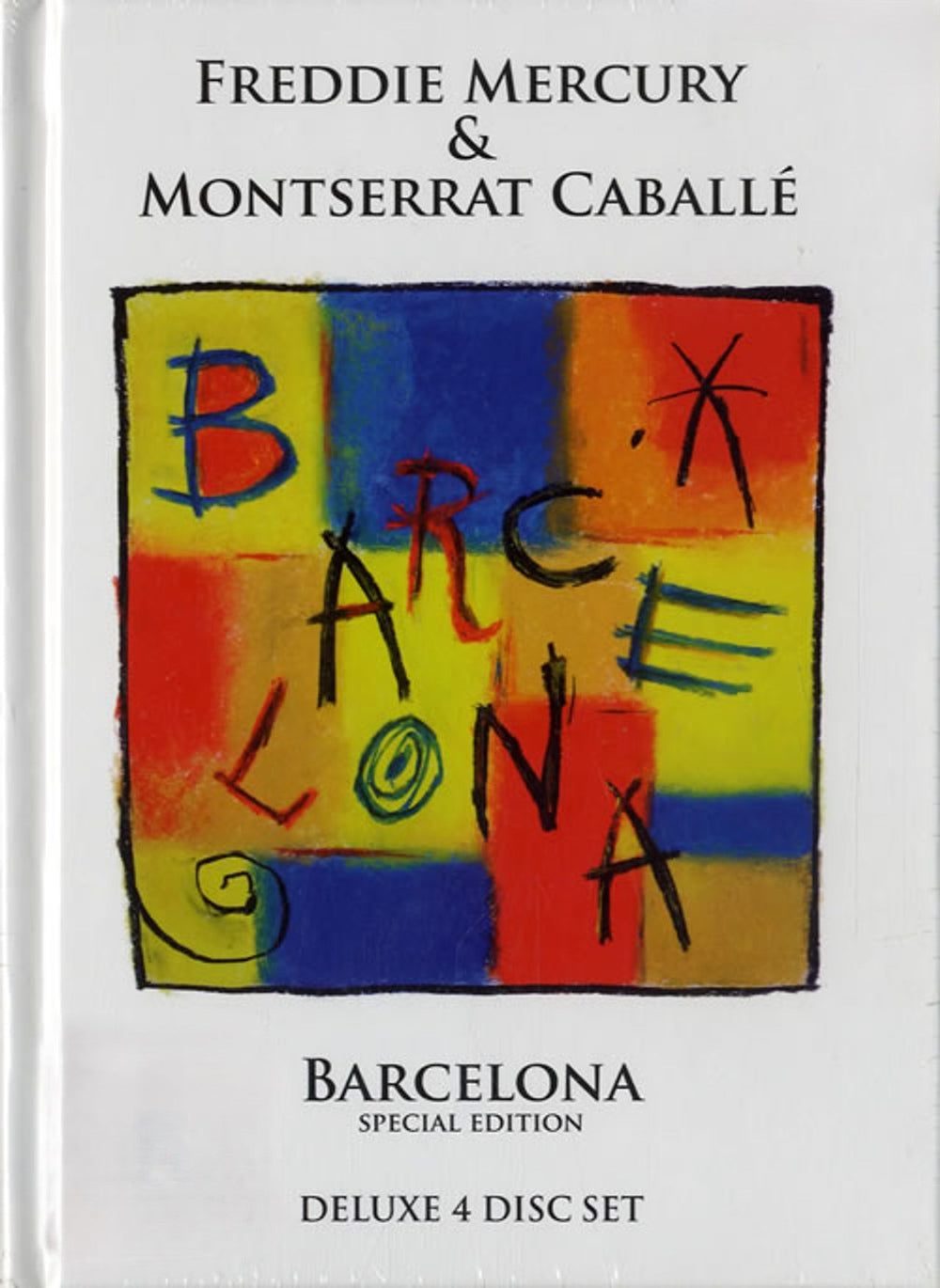 Freddie Mercury Barcelona - Special Edition UK 4-CD album set 3711414