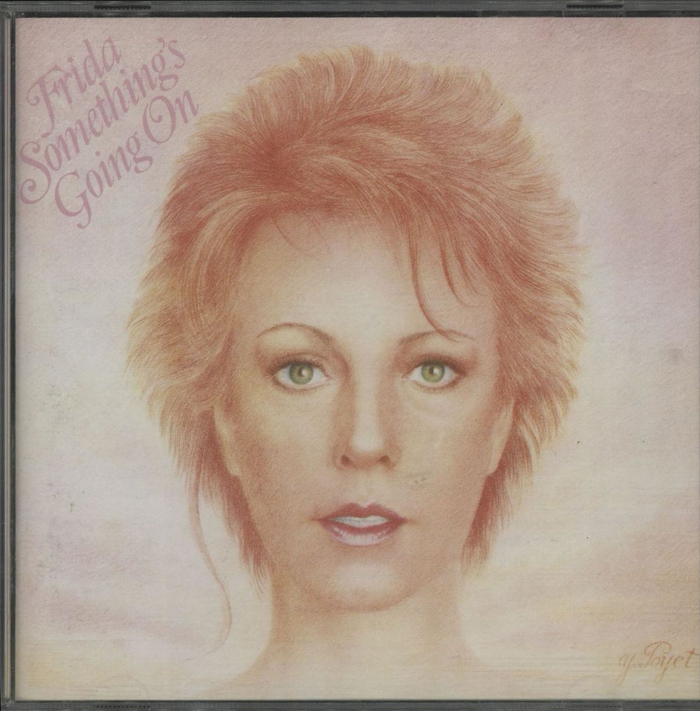 Frida Something's Going On German CD album (CDLP) 800102-2