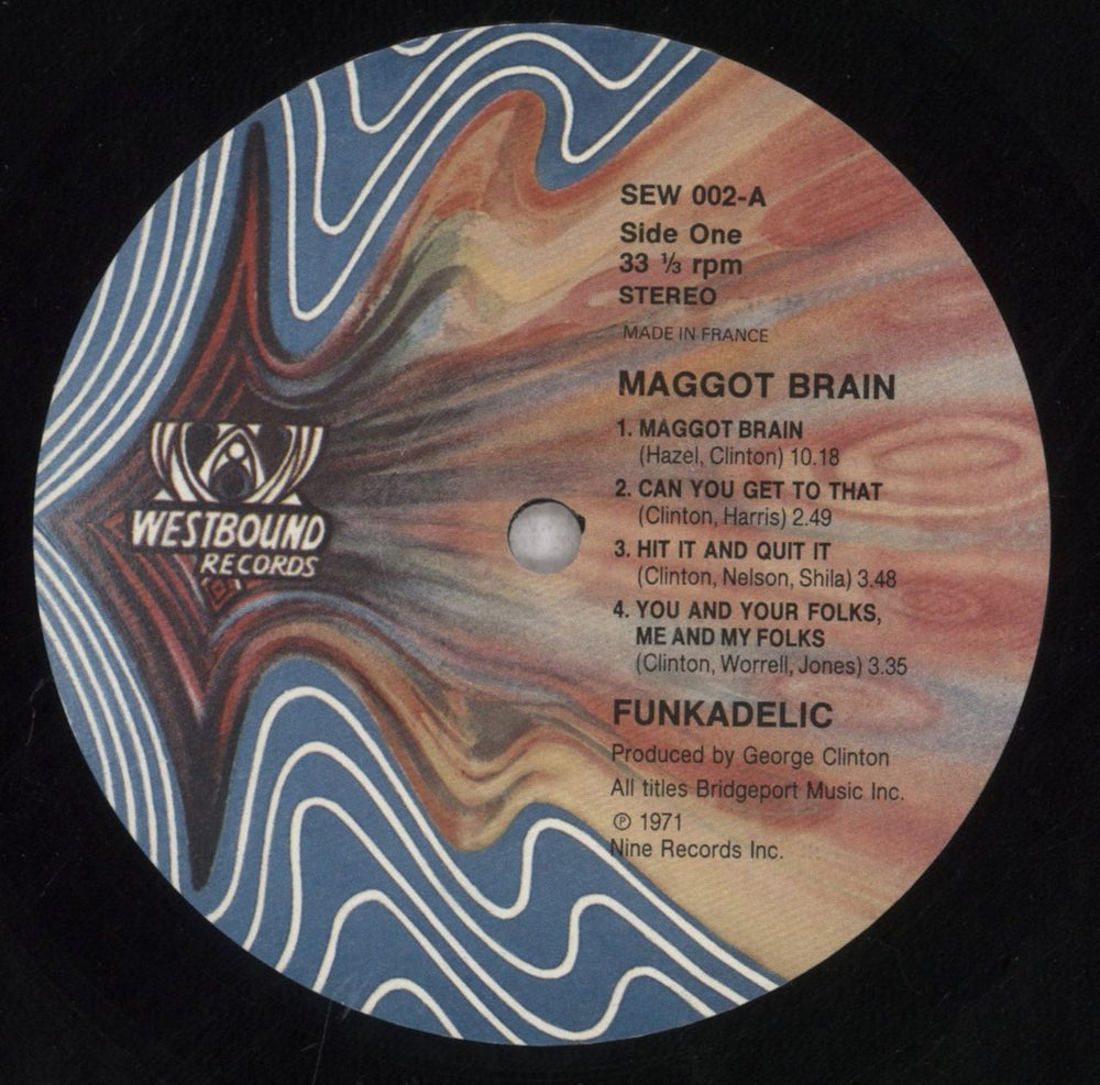 Funkadelic Maggot Brain French vinyl LP album (LP record) FNKLPMA847712