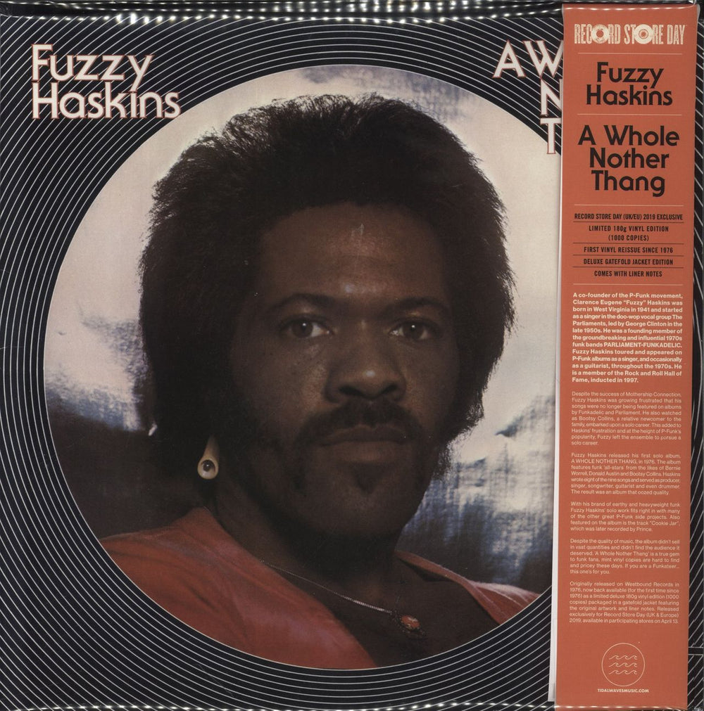 Fuzzy Haskins A Whole Nother Thang - 180gm - RSD19 UK vinyl LP album (LP record) TWM31