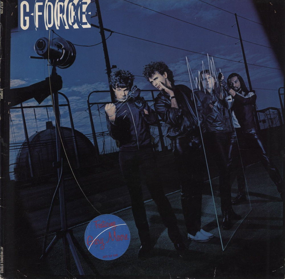 G Force G Force - Hype Stickered Sleeve UK vinyl LP album (LP record) JETLP229