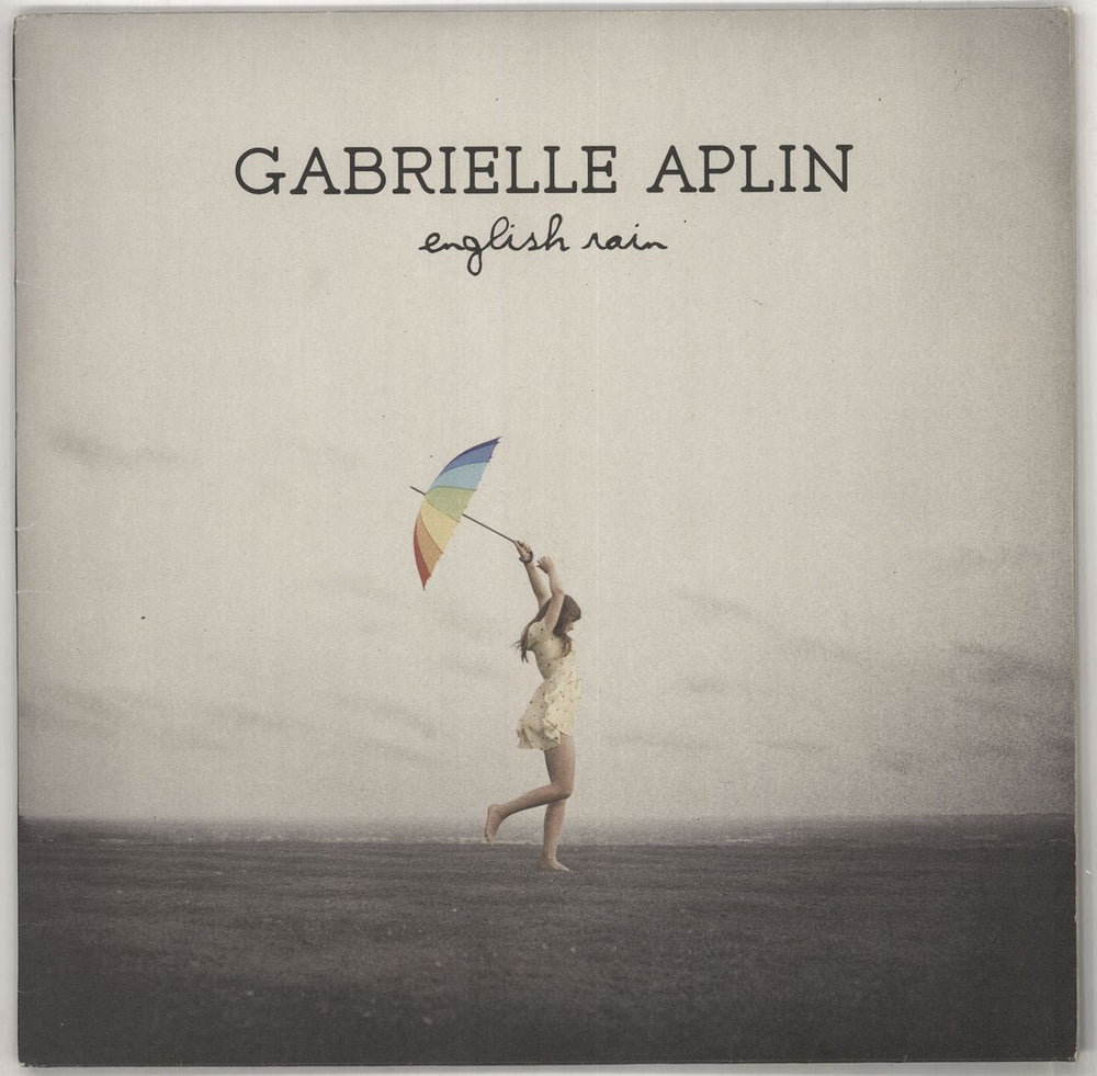 Gabrielle Aplin English Rain - Blue Vinyl - EX UK vinyl LP album (LP record) P7397181