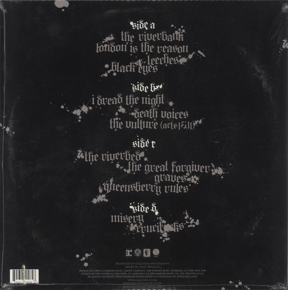 Gallows Grey Britain - Sealed UK 2-LP vinyl record set (Double LP Album)