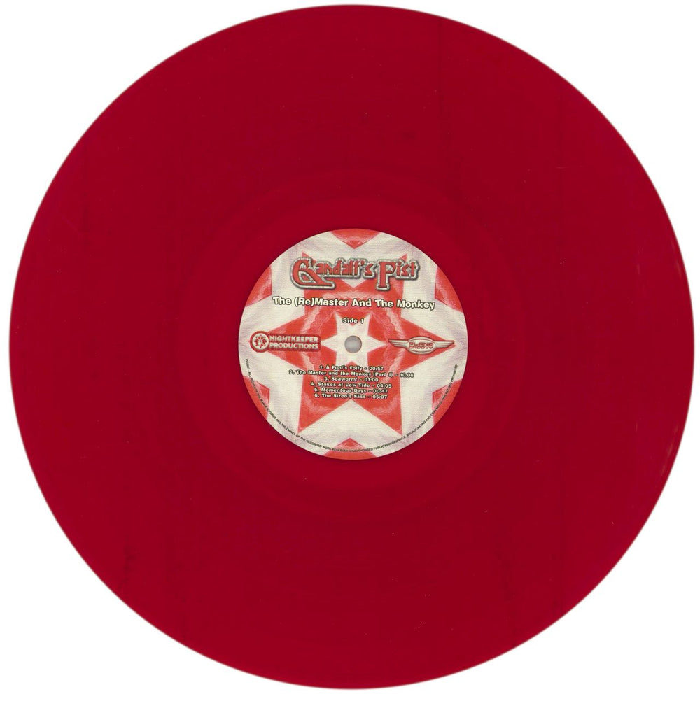 Gandalf's Fist The (Re)Master And The Monkey - 180gm Red Vinyl - EX UK vinyl LP album (LP record) 4BZLPTH865177