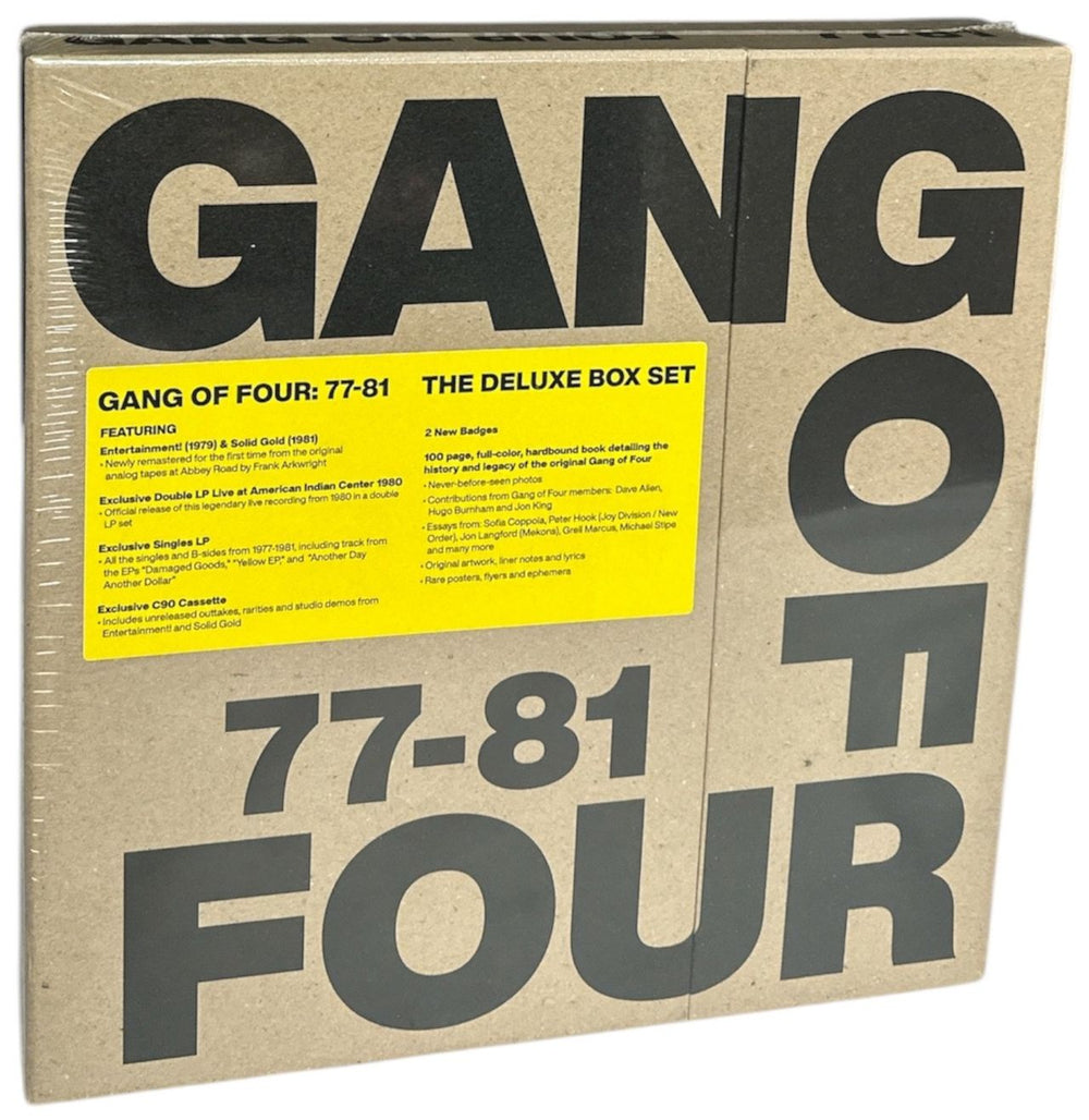 Gang Of Four 77-81 - Sealed + Mailer US Vinyl Box Set OLE-1570-MXX
