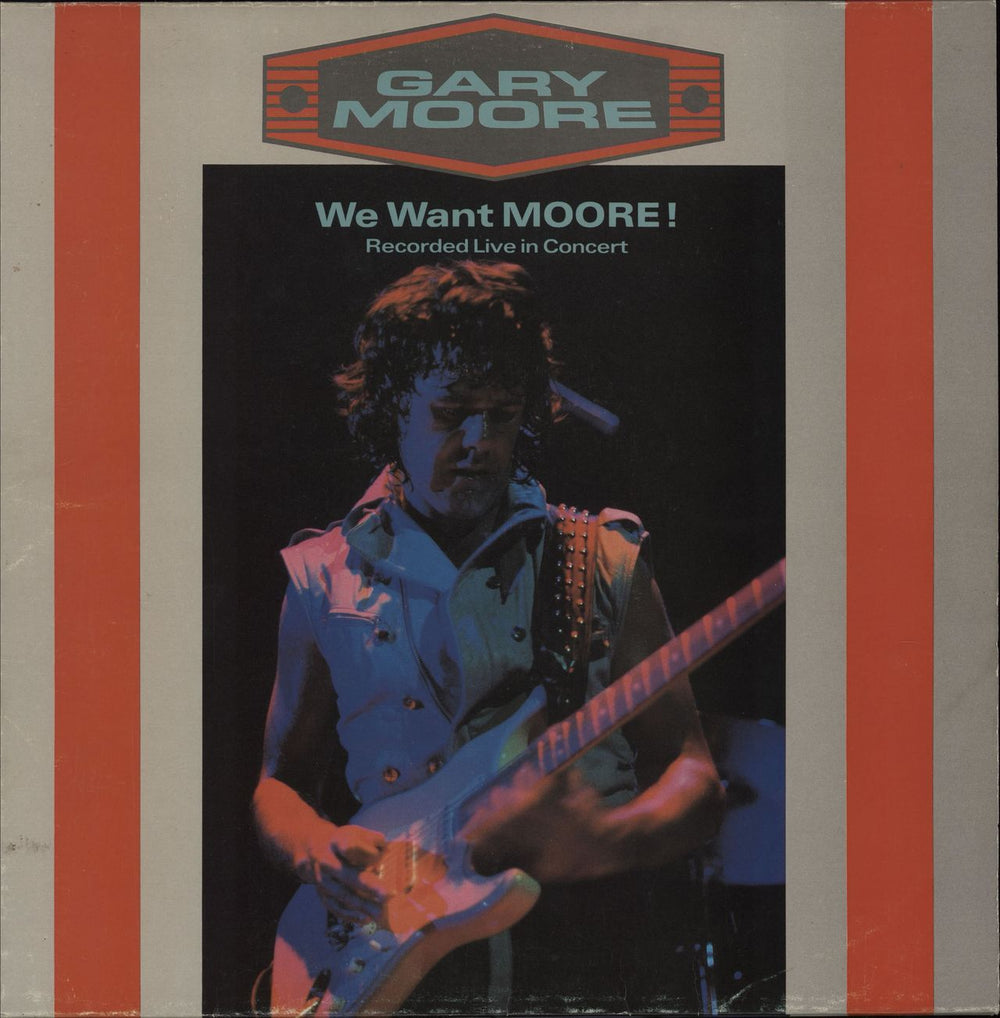 Gary Moore We Want Moore! UK 2-LP vinyl record set (Double LP Album) GMDL1