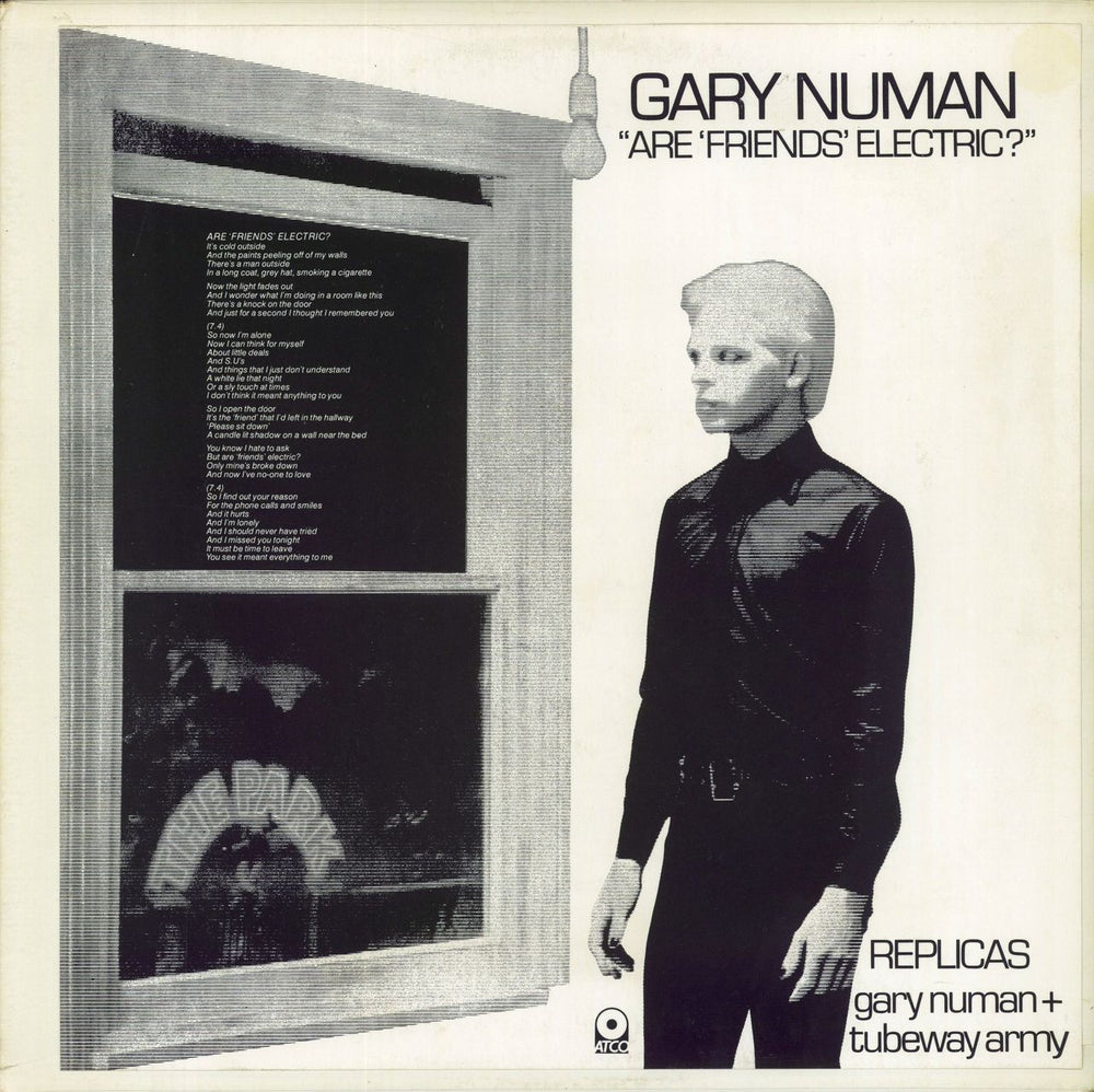 Gary Numan Are Friends Electric? US Promo 12" vinyl single (12 inch record / Maxi-single) DMD235