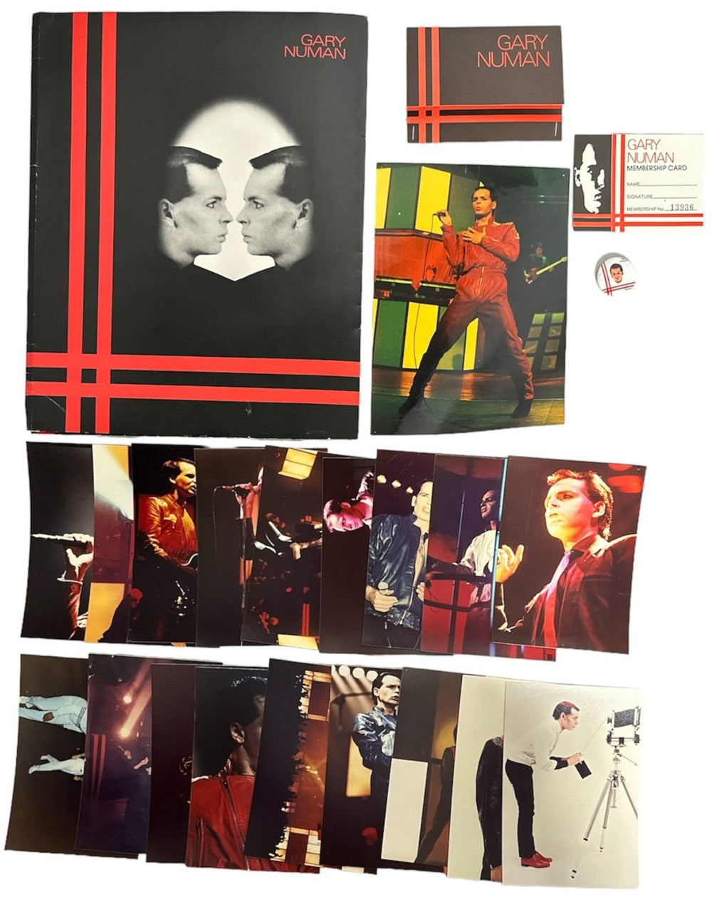 Gary Numan Fan Club Pack UK memorabilia FANPACK