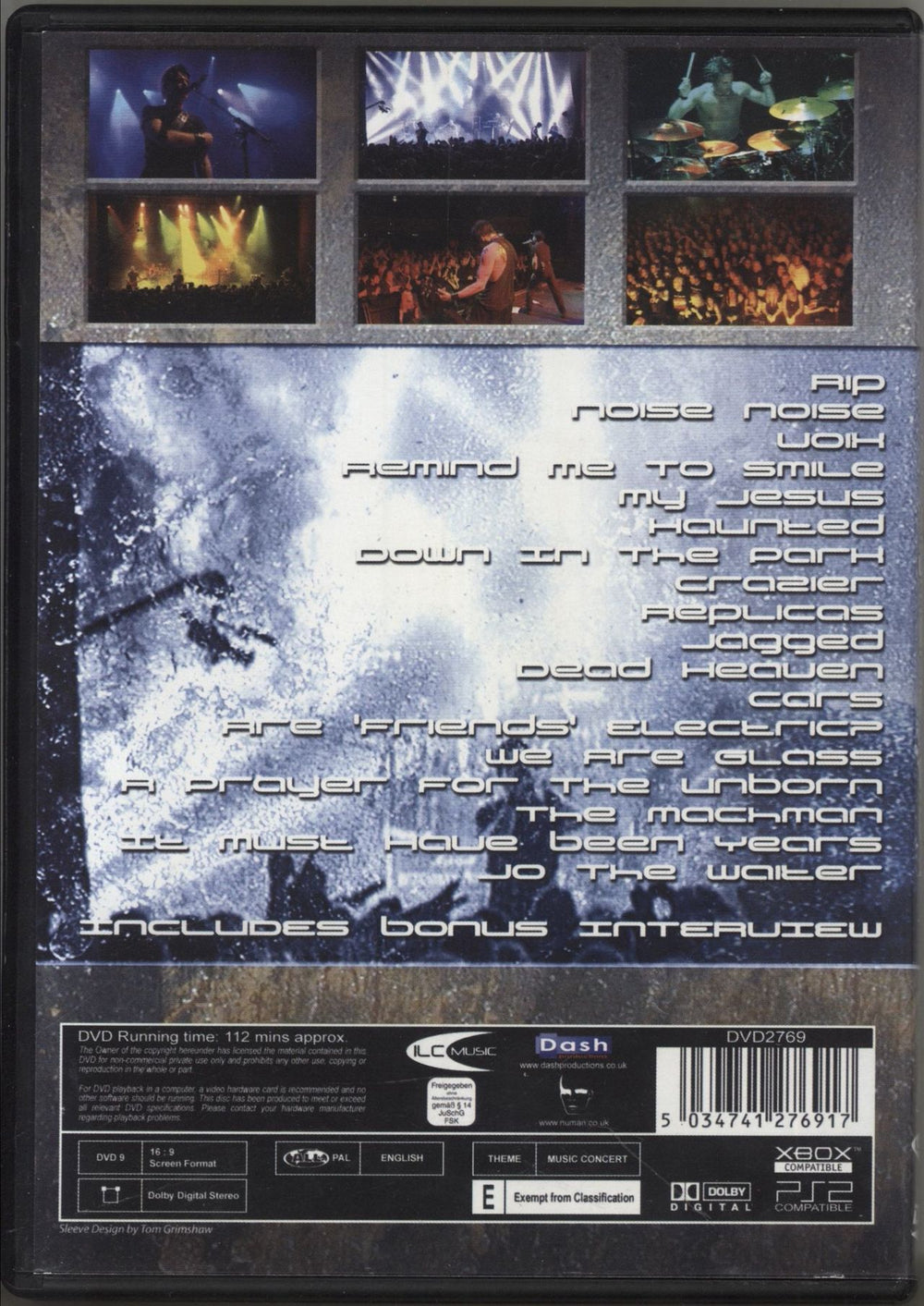 Gary Numan Fragment 2/04 UK DVD 5034741276917