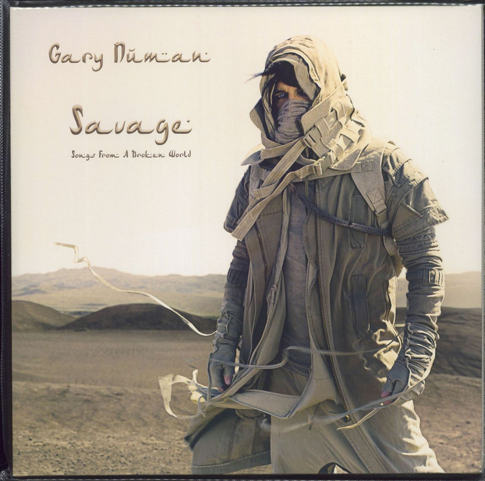 Gary Numan Savage (Songs from a Broken World) UK 2-LP vinyl record set (Double LP Album) 538307451