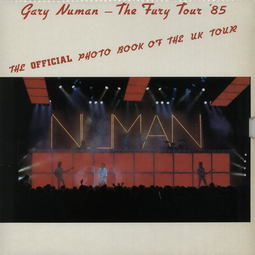 Gary Numan The Fury Tour '85 + Slipcase UK book PHOTO BOOK