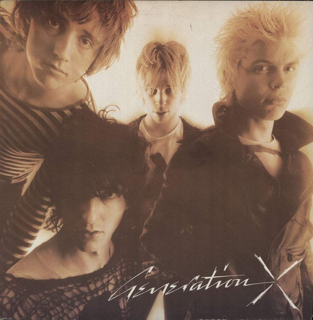 Generation X Generation X - Top Opening Sleeve - EX UK vinyl LP album (LP record) CHR1169