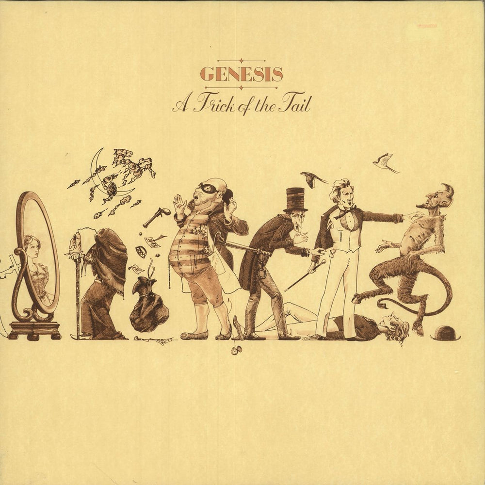 Genesis A Trick Of The Tail - 3rd + Inner UK vinyl LP album (LP record) CDS4001