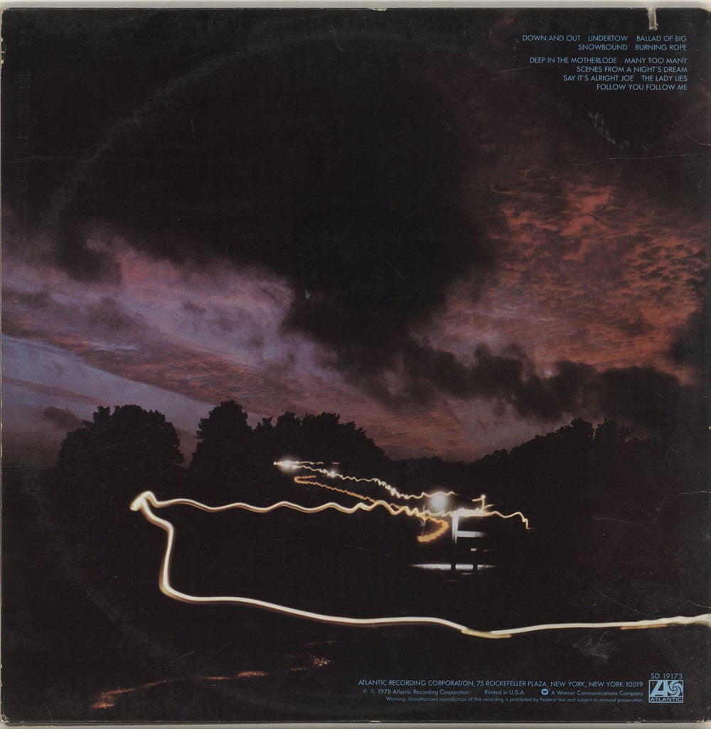 Genesis ...And Then There Were Three - Deletion marked US vinyl LP album (LP record) GENLPAN695017