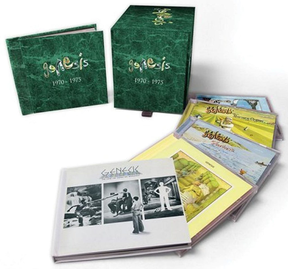 Genesis Genesis 1970 - 1975 UK CD Album Box Set 5099951968328