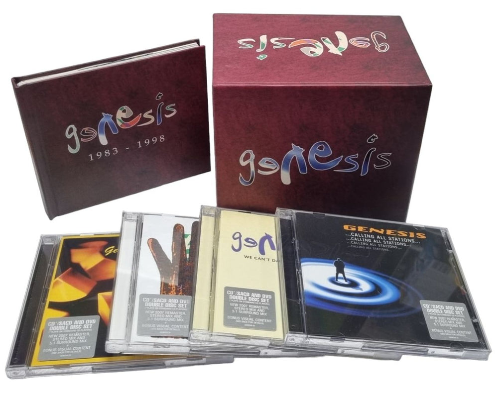 Genesis Genesis 1983-1998 UK CD Album Box Set