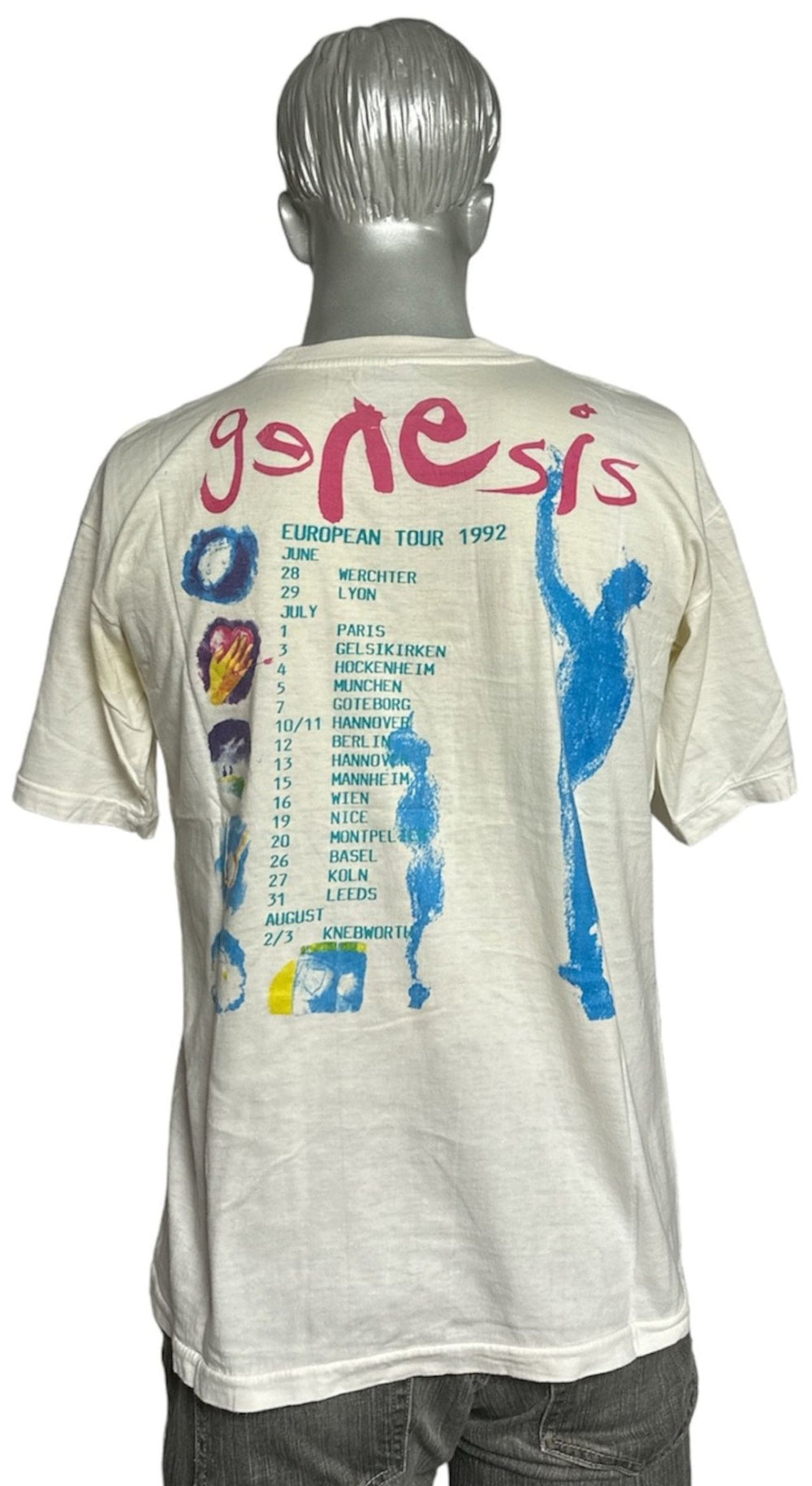 Genesis Genesis - We Cant Dance Tour'92 UK t-shirt