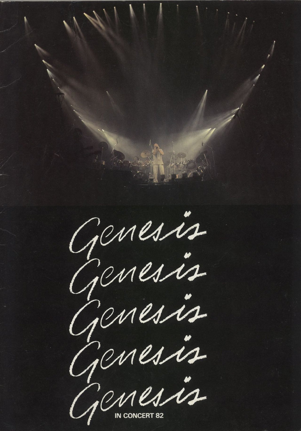 Genesis In Concert 1982 UK tour programme TOUR PROGRAMME