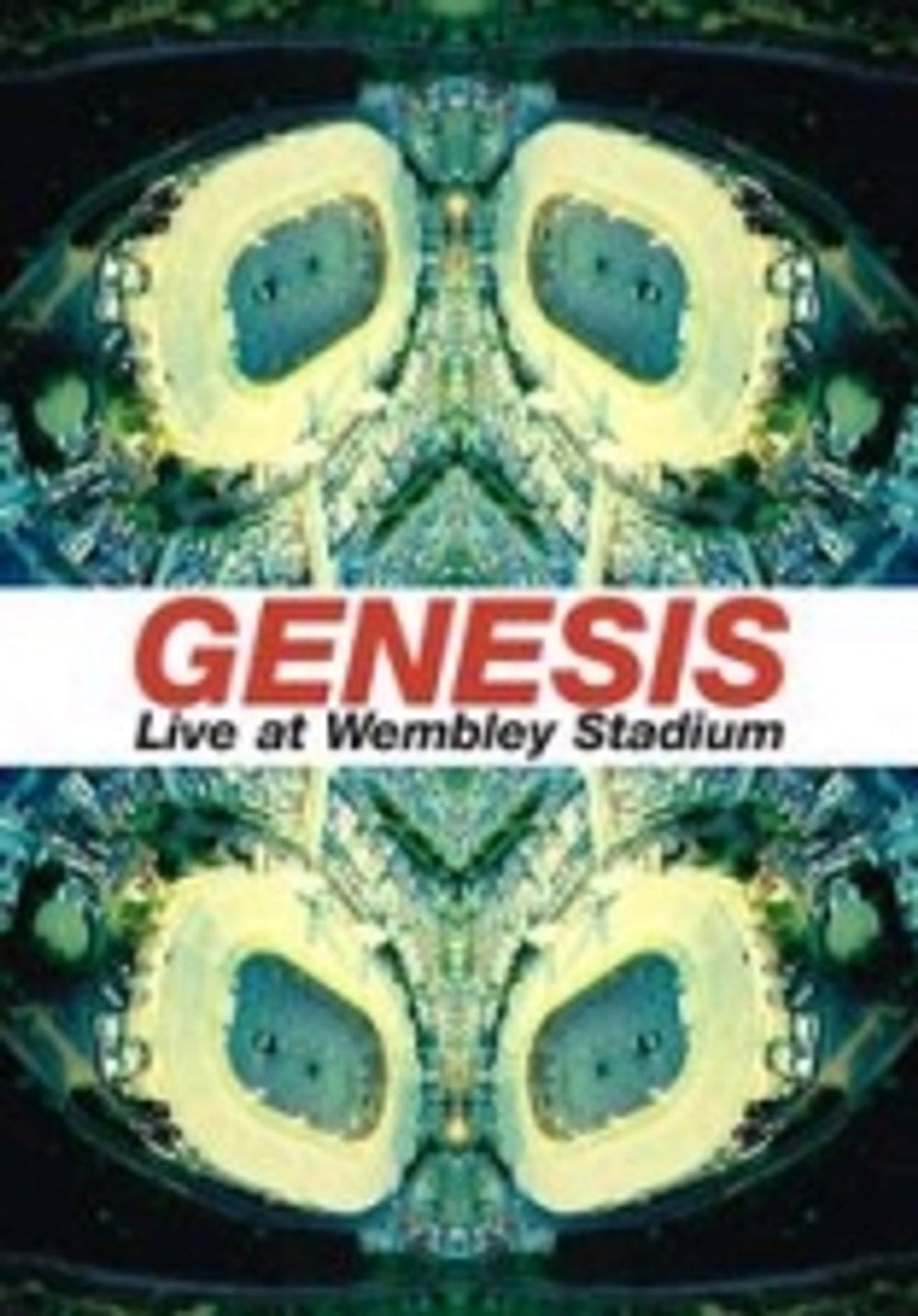 Genesis Live At Wembley Stadium UK DVD 599 0709