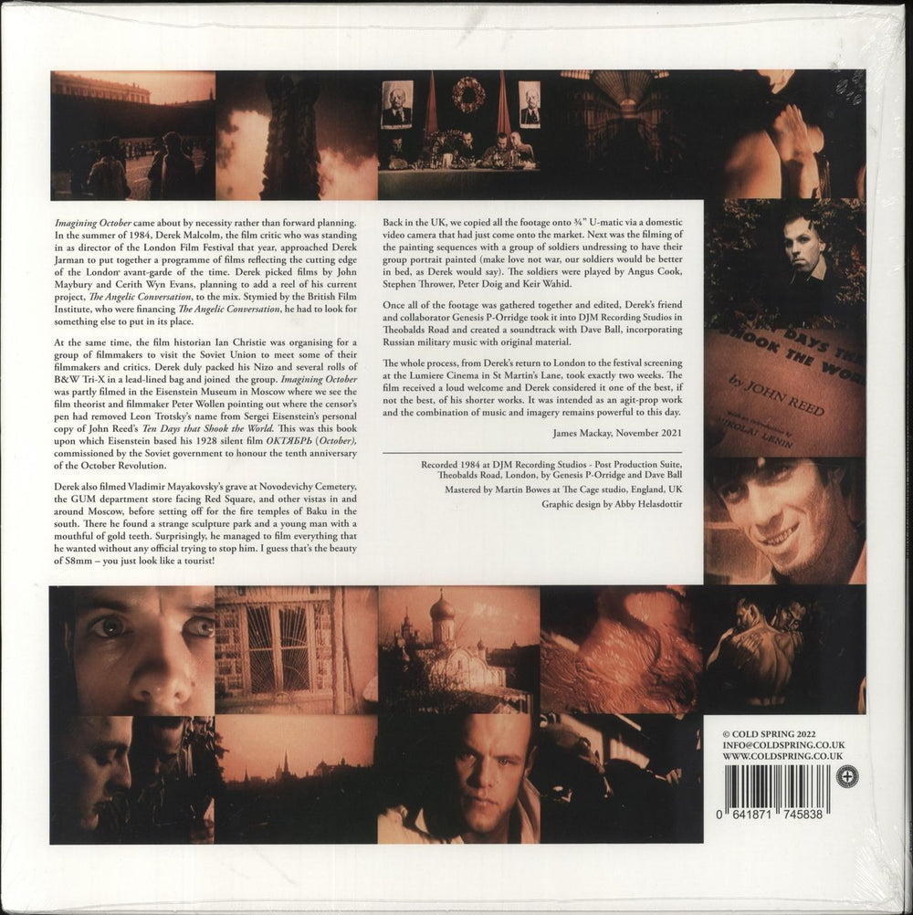 Genesis P-Orridge Imagining October - Sealed UK vinyl LP album (LP record)