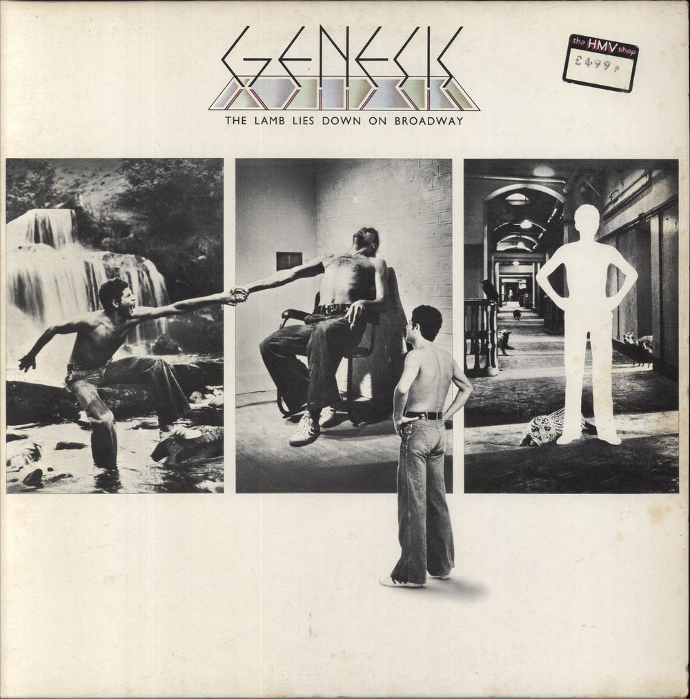 Genesis The Lamb Lies Down On Broadway - 4th - EX UK 2-LP vinyl record set (Double LP Album) CGS101