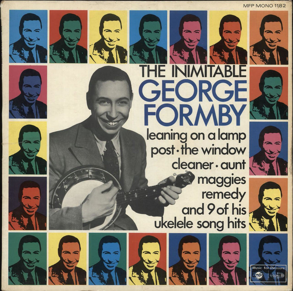 George Formby I'm The Ukelele Man UK vinyl LP album (LP record) MFP1182