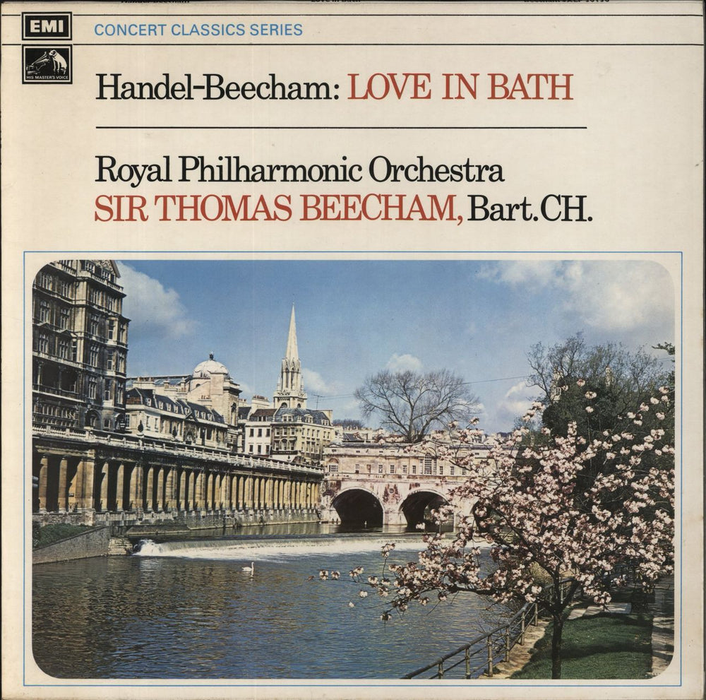 George Frideric Handel Handel: Love in Bath UK vinyl LP album (LP record) SXLP30156