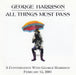 George Harrison All Things Must Pass A Conversation US Promo CD album (CDLP) DPRO-15950