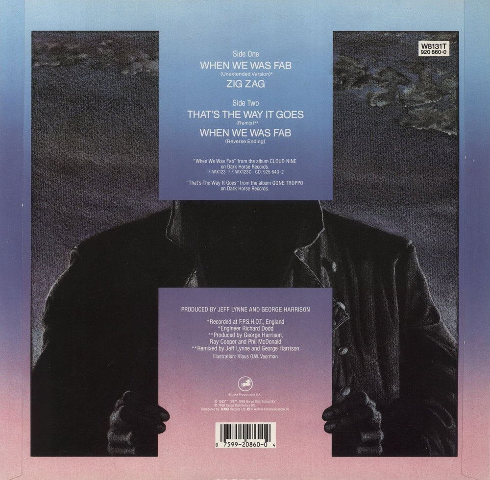 George Harrison When We Was Fab UK 12" vinyl single (12 inch record / Maxi-single) 075992086004