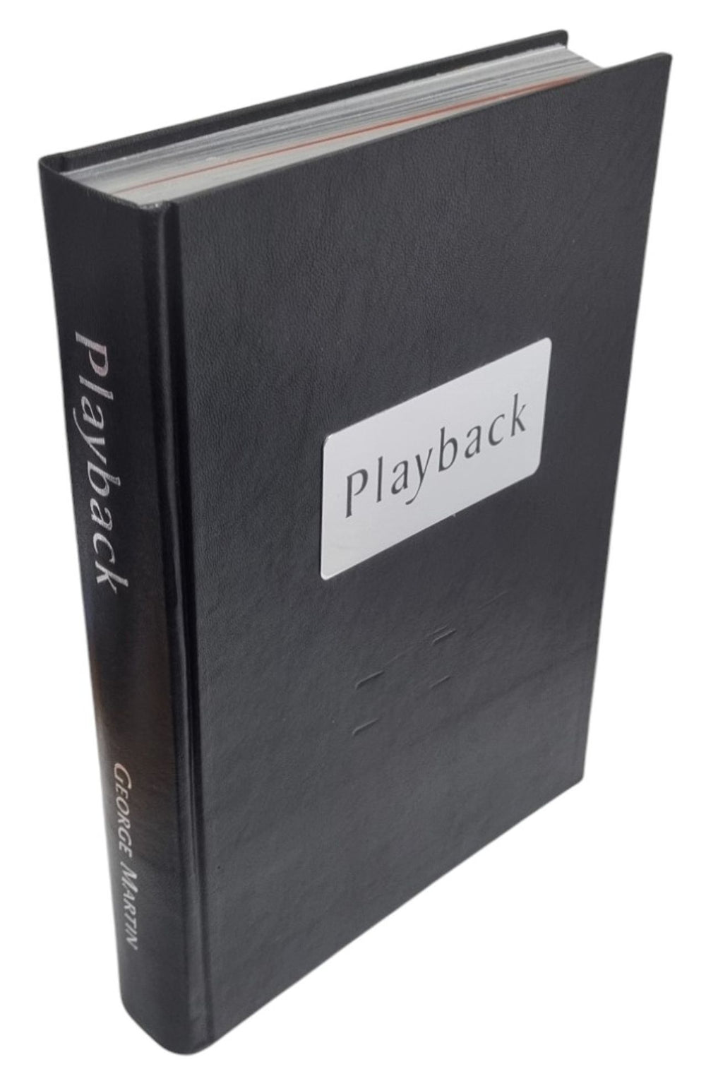 George Martin Playback - Deluxe UK book