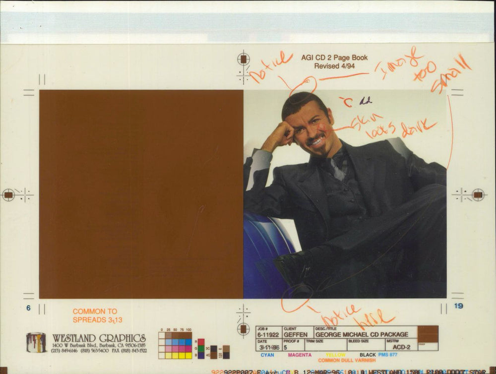 George Michael Older UK artwork GEOAROL392903