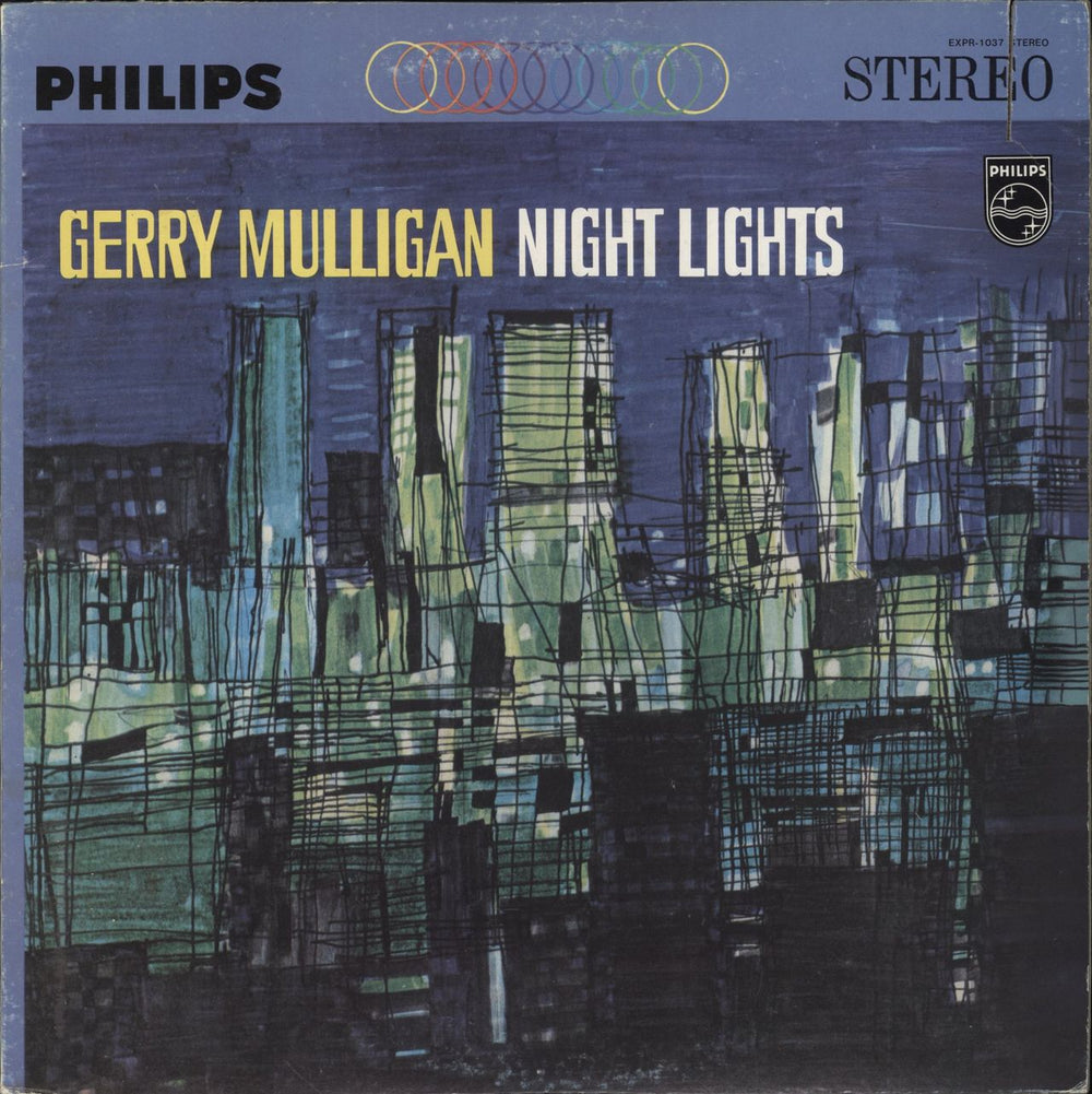 Gerry Mulligan Night Lights Japanese vinyl LP album (LP record) EXPR-1037