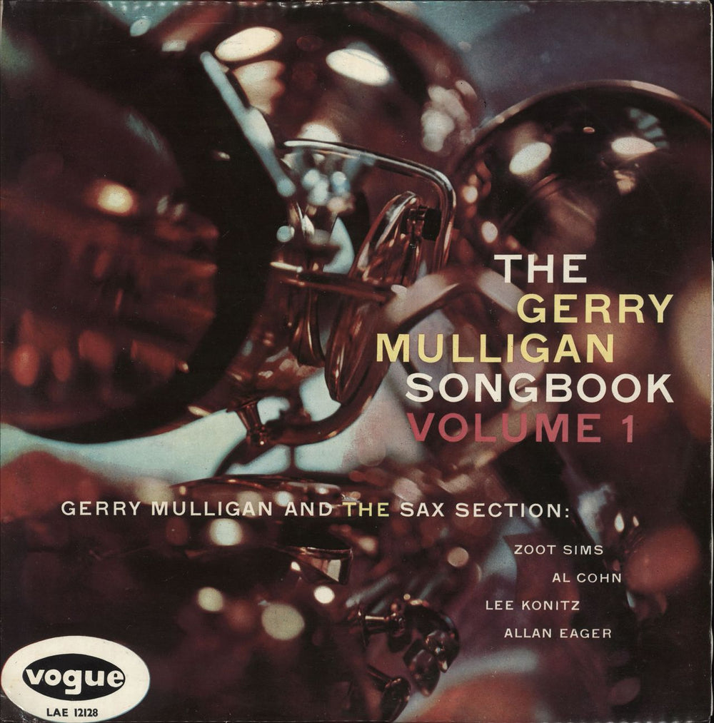 Gerry Mulligan The Gerry Mulligan Songbook Volume 1 UK vinyl LP album (LP record) LAE12128