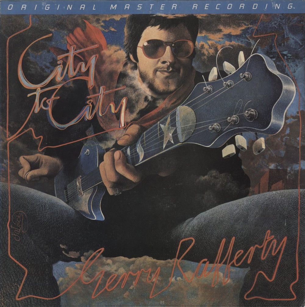 Gerry Rafferty City To City - Mobile Fidelity US vinyl LP album (LP record) MFSL 1-058