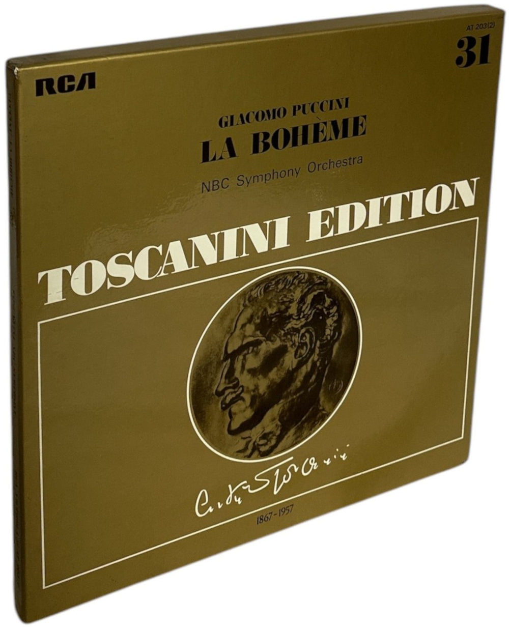 Giacomo Puccini Puccini: La Bohème UK Vinyl Box Set AT203(2)