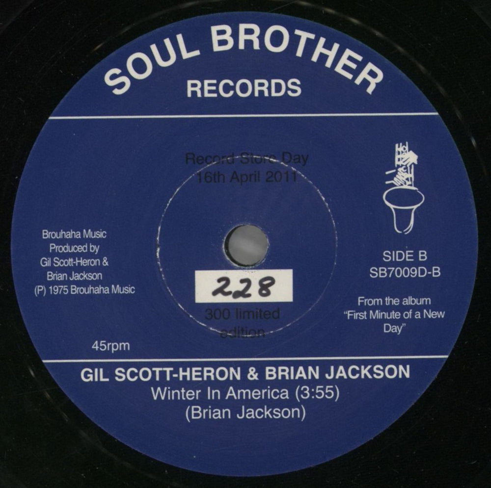 Gil Scott-Heron It's Your World UK 7" vinyl single (7 inch record / 45) GSH07IT857208