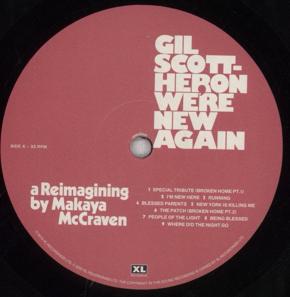 Gil Scott-Heron We're New Again (A Reimagining By Makaya McCraven) UK vinyl LP album (LP record) GSHLPWE845933